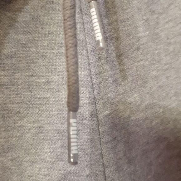 Men's Raised PUMA Gray Joggers XL - Picture 3 of 4